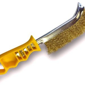 Brosse à main métallique convexe | Modèle SKRIB - Laiton, A l'unité