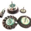 brosses circulaires métallique