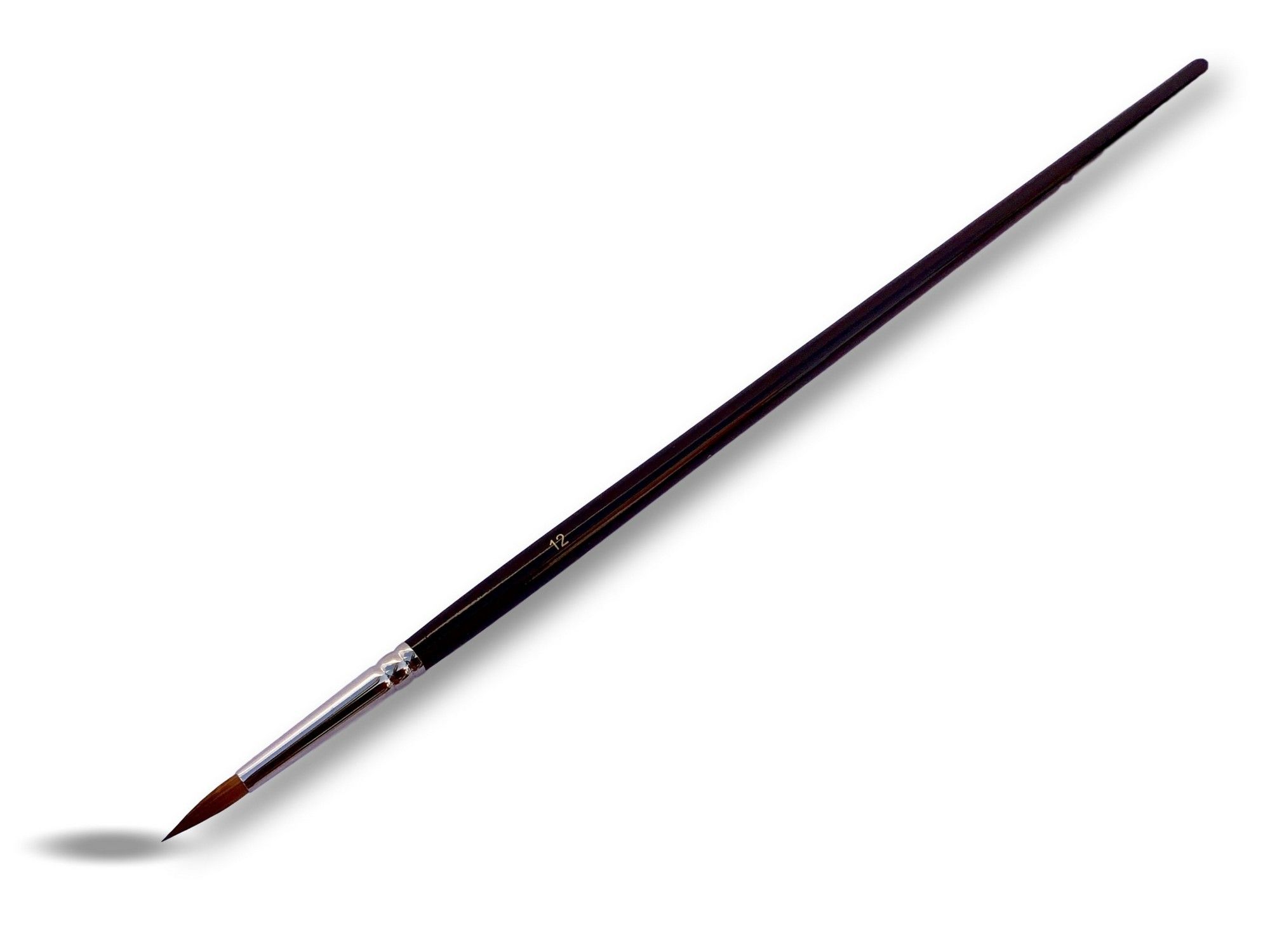 Lot de 10 brosses rondes à lettre martre Kolinsky pure – Image 6