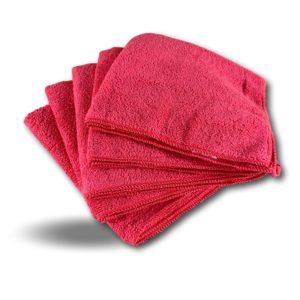 Pack 5 chiffons microfibre | Lavants dépoussièrants | Super absorbants