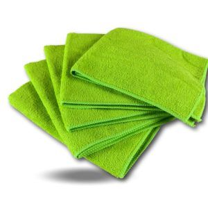 Pack 5 chiffons microfibre | Lavants dépoussièrants | Super absorbants