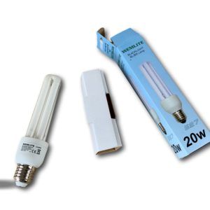 Ampoule led 20 W à visser désinsectiseur UV | Lampe anti moustiques éléctrique