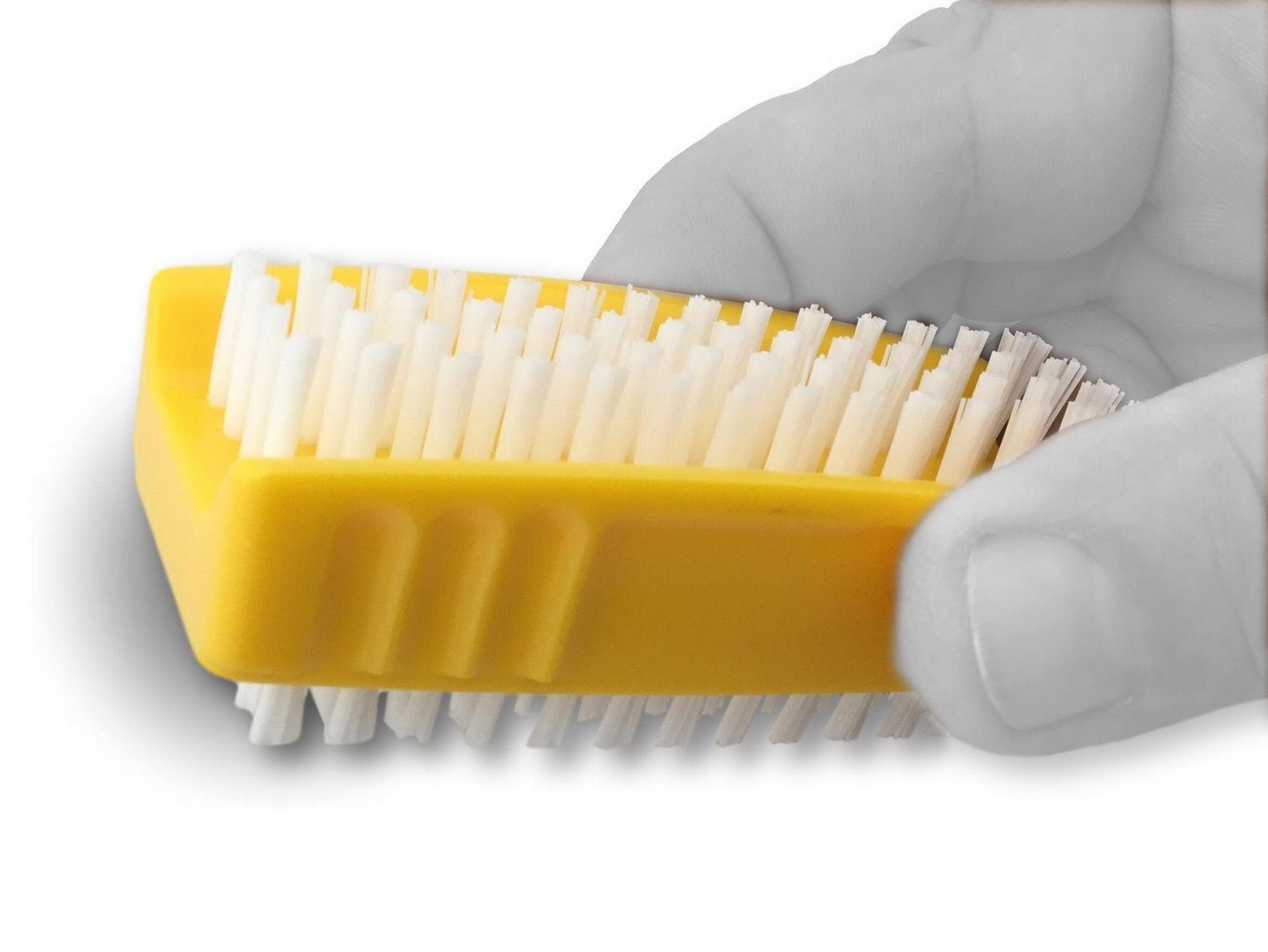 Brosse à ongles | Double face nylon | 1 côté dur | 1 côté souple – Image 4