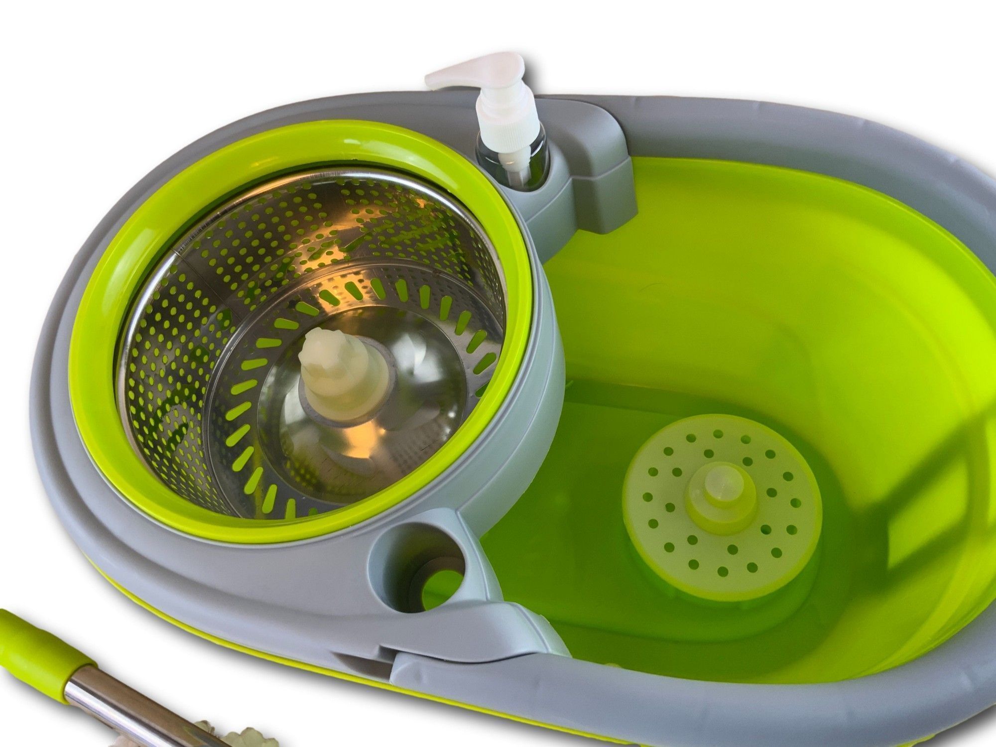 Seau essoreur easy mop | recharge | Lave et séche le sol | Disque rotatif – Image 3