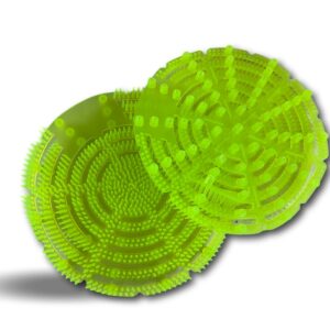 Alternative view of Pack de 2 écrans urinoir anti splash | Ø 17 cm | Parfum Melon Concombre | Désodorisant