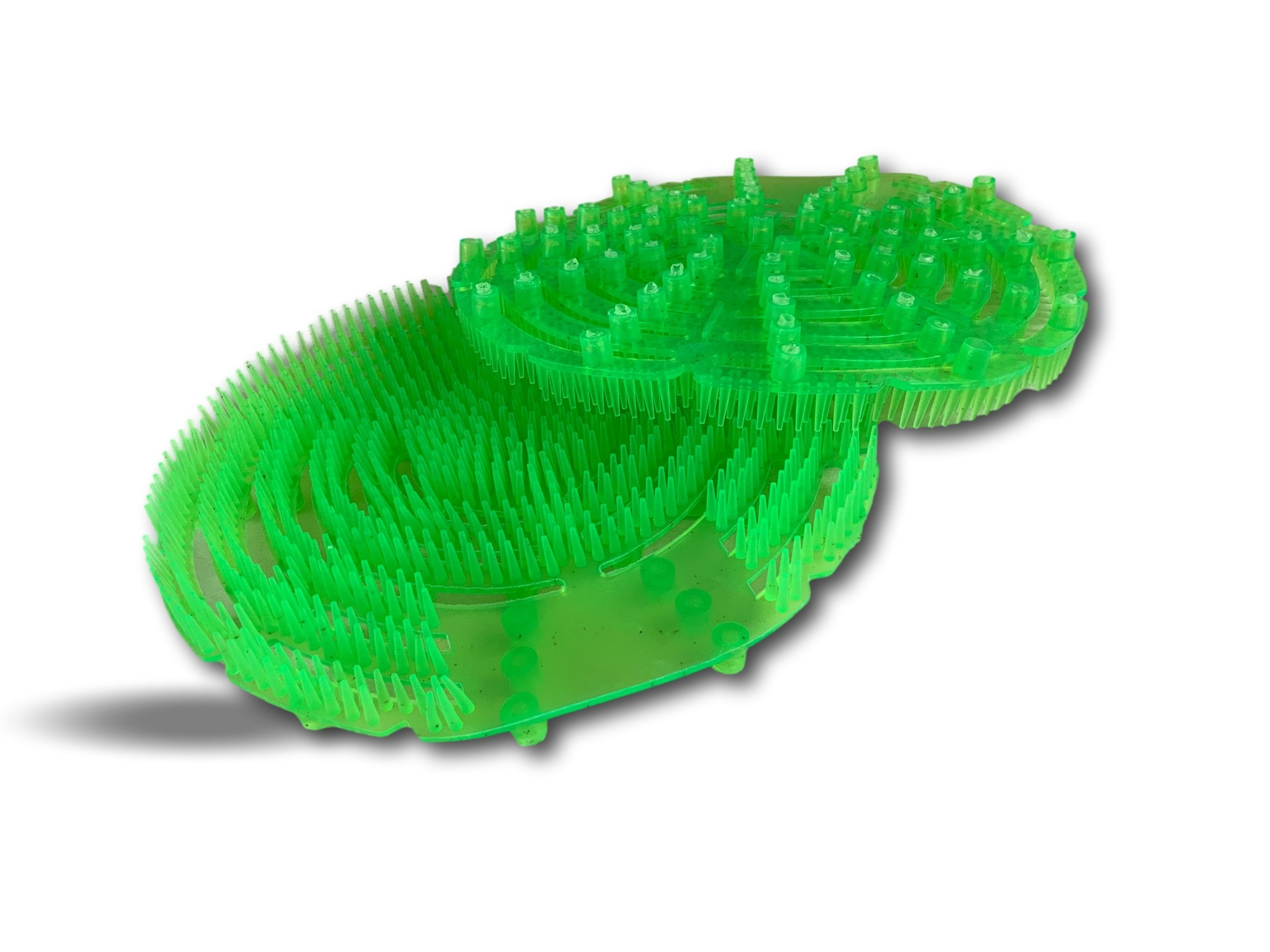 Pack de 2 écrans urinoir anti splash | Ø 17 cm | Parfum Agrume | Désodorisant – Image 3