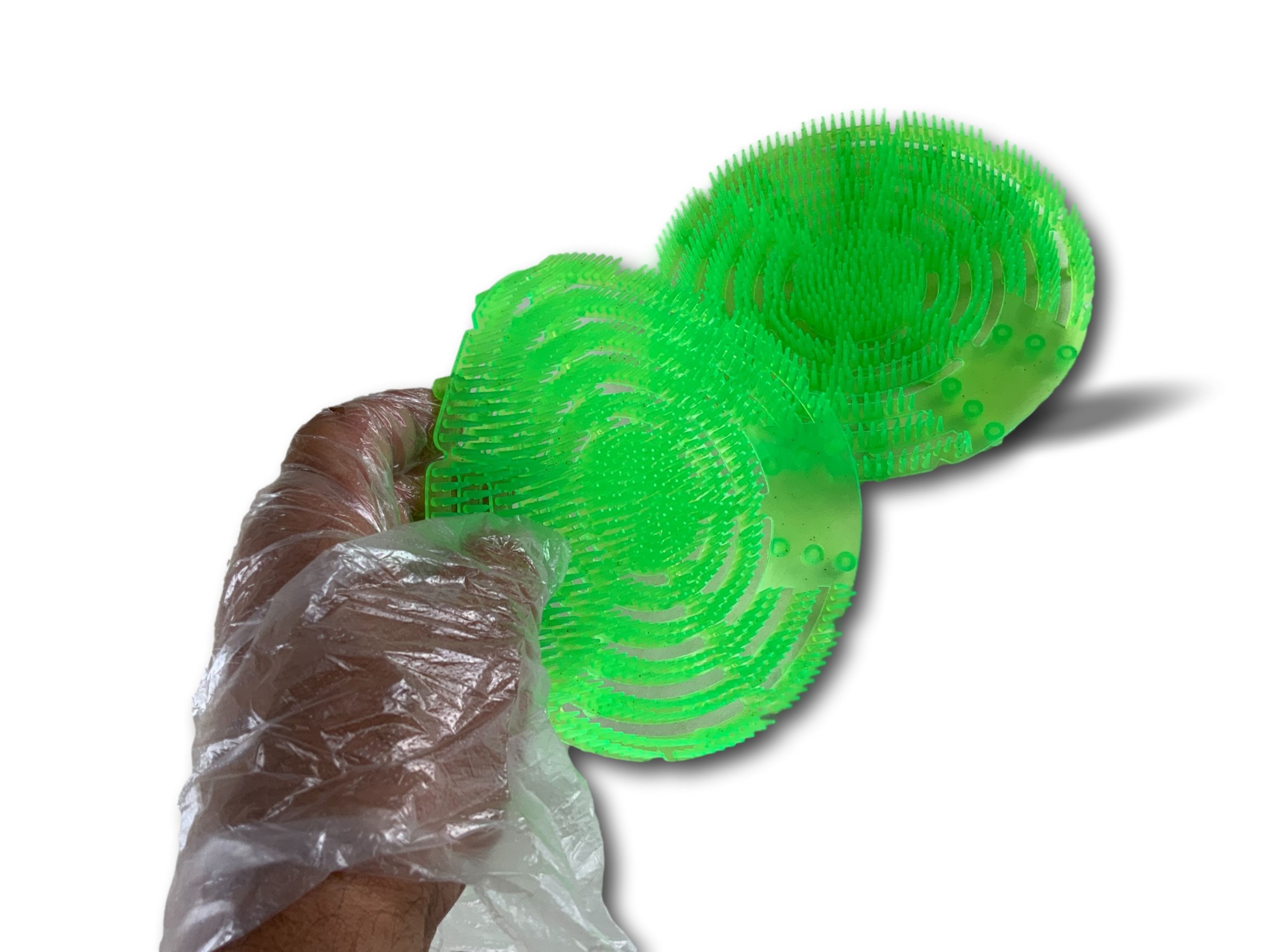 Pack de 2 écrans urinoir anti splash | Ø 17 cm | Parfum Agrume | Désodorisant – Image 4