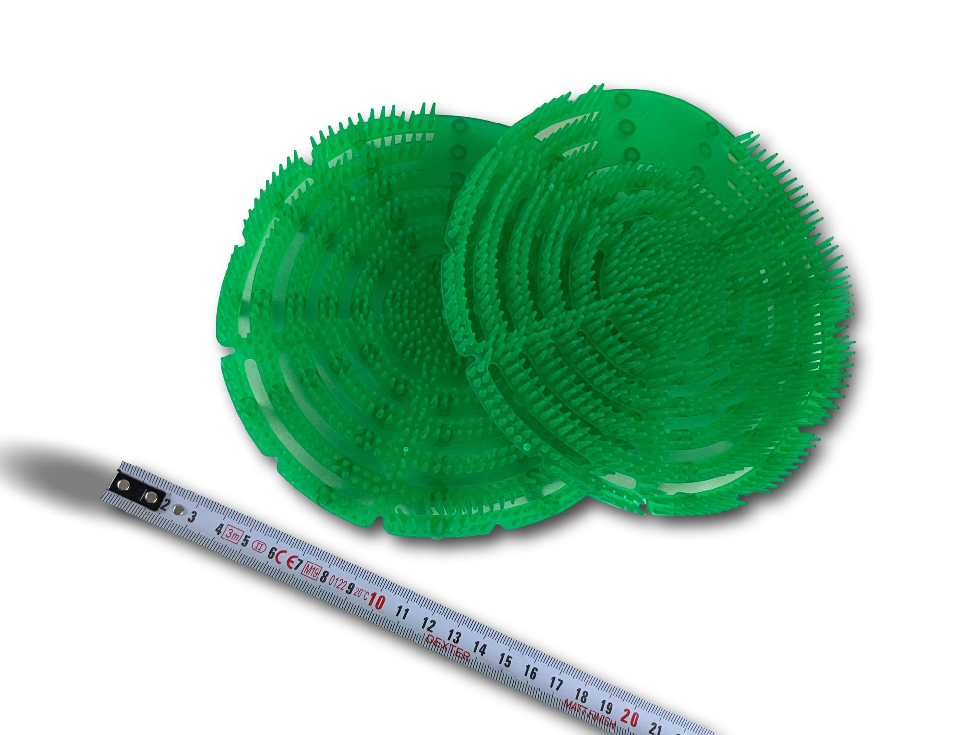 Pack de 2 écrans urinoir anti splash | Ø 17 cm | Parfum Pomme Cannelle | Désodorisant – Image 5
