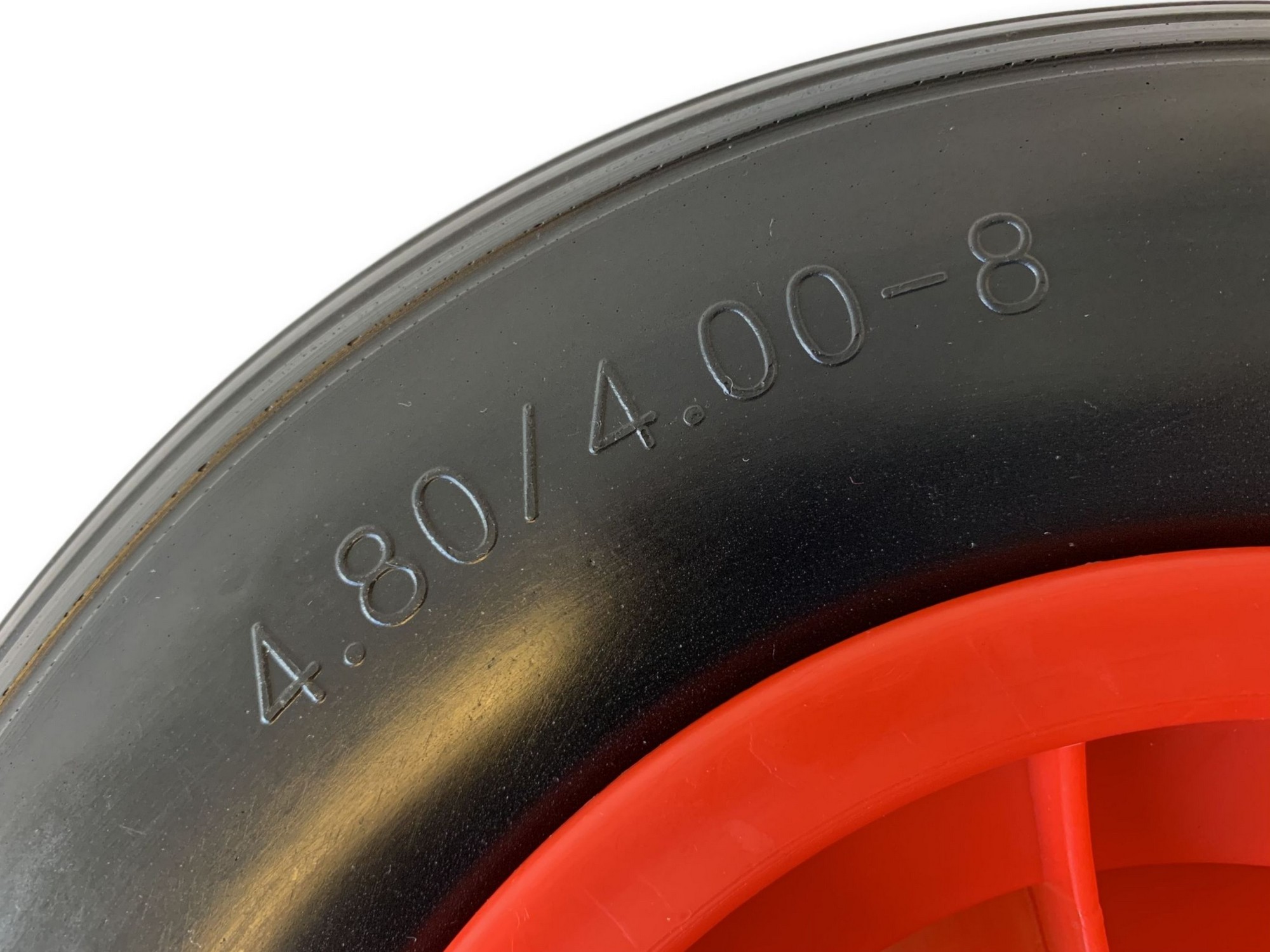 Roue de brouette increvable Ø 400 mm * 63 mm | Axe 22 mm * 90 mm – Image 3