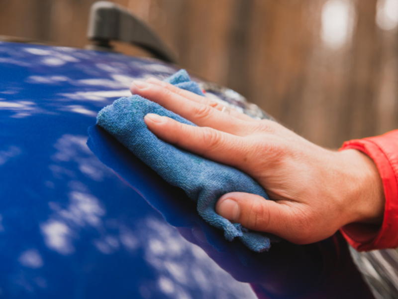 Chiffon pour voiture