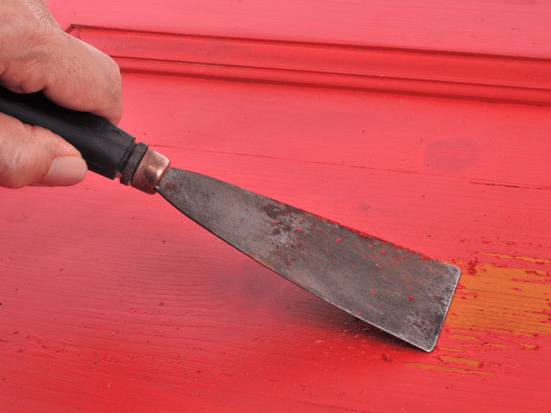 Enlever de la peinture