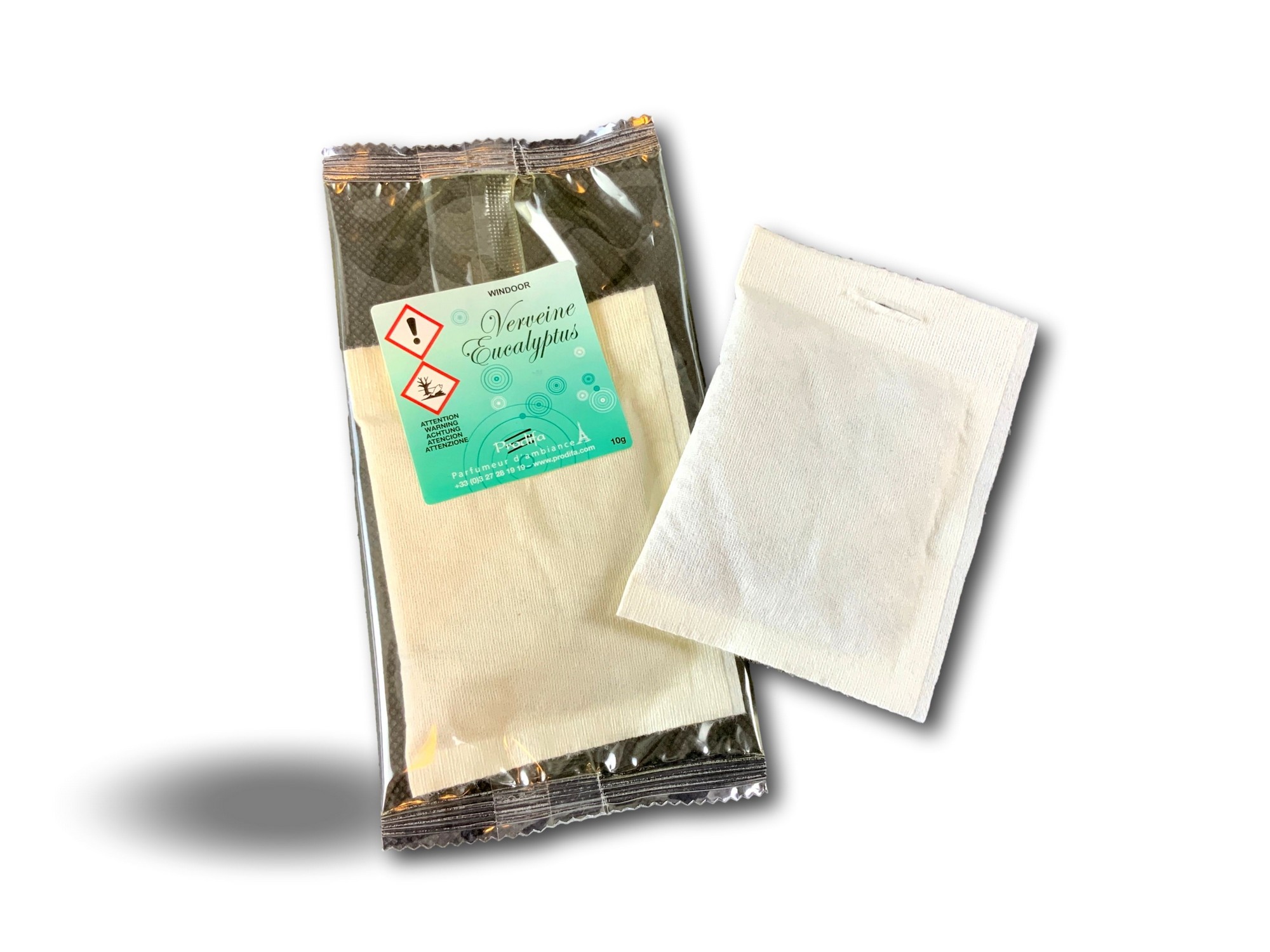 Lot 6 sachets parfumés windoor | Parfum verveine-eucalyptus | Désodorisant – Image 3