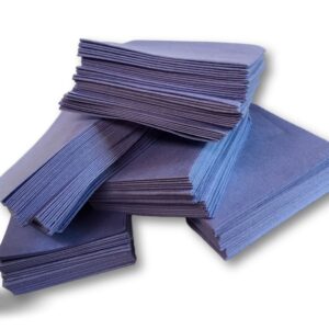 Lavettes non tissées usage court professionnel | Fibre viscose et polypropylène | 34*38 cm | 100 gr/m2 | Nettoyage toutes surfaces | Résistantes et lavables en machine