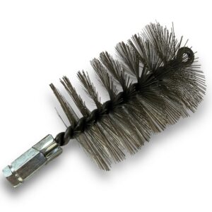 Brosse à tube PRO INOX Ø 25 à 140 mm | Raccord M12*175 femelle - Quantité x 1, ⌀ 80 mm
