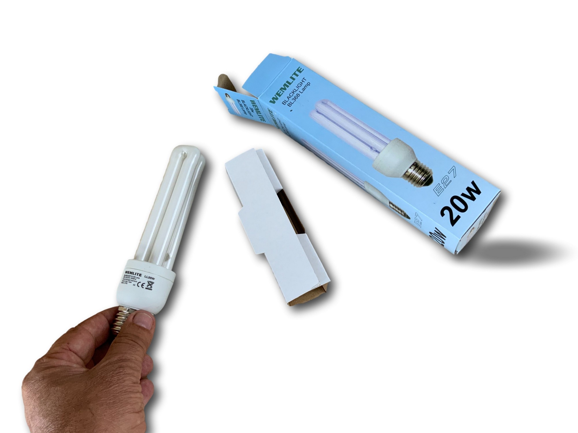 Ampoule led 20 W à visser désinsectiseur UV | Lampe anti moustiques éléctrique – Image 5