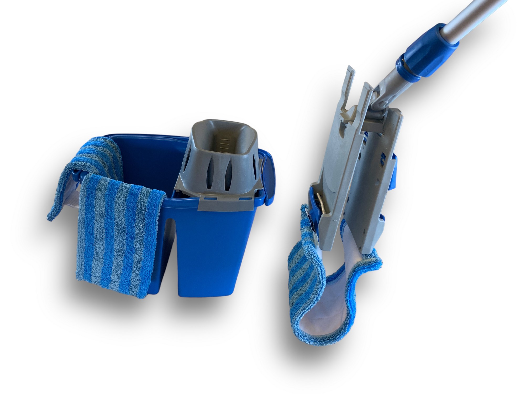 Kit Lave Sol Easy Press Pro | Seau Double + Aquafill | Franges Micro Easy – Image 5