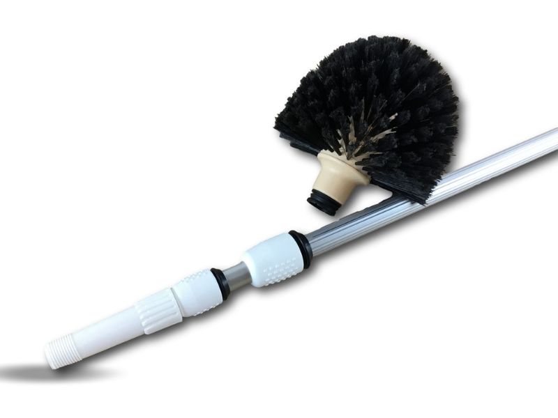 Tête de loup balai brosse boule | Manche télescopique aluminium – Image 2