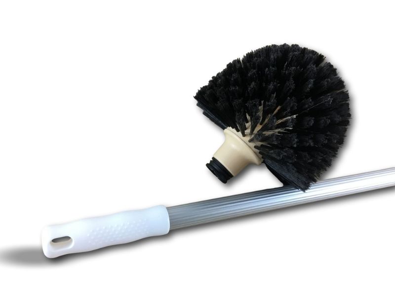Tête de loup balai brosse boule | Manche télescopique aluminium – Image 3