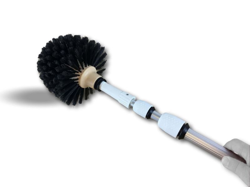 Tête de loup balai brosse boule | Manche télescopique aluminium – Image 4