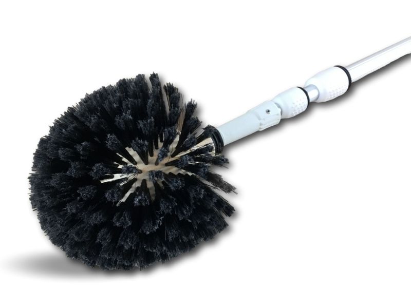 Tête de loup balai brosse boule | Manche télescopique aluminium – Image 5
