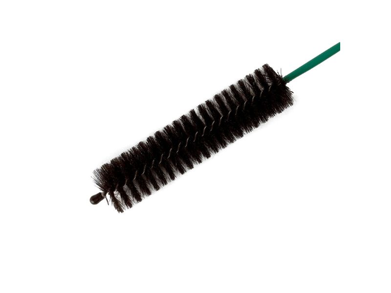 Goupillon radiateur droit | Soie grise | Diamètre 5 cm | Virole galvanisée – Image 2