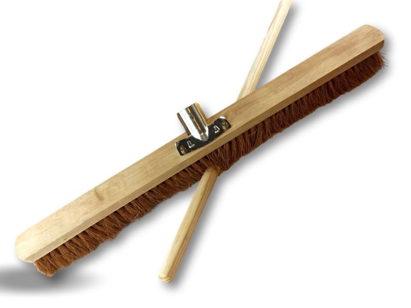 Balai d'atelier type cantonnier - Piste Extérieur - Fibres de coco naturel