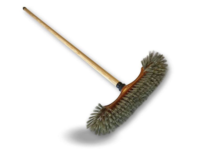Balai de ménage demi-tête | Garnissage soie grise – Image 9