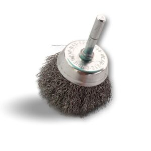 Alternative view of Brosses rotatives coupe sur tige | Acier dur