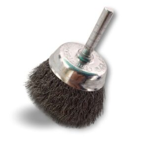 Alternative view of Brosses rotatives coupe sur tige | Acier souple