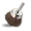 Brosses rotatives coupe sur tige | Inox souple