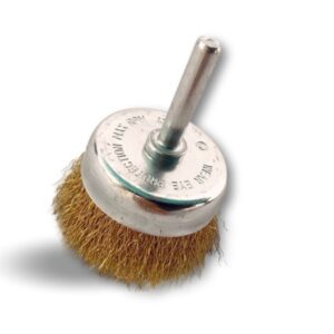 Brosses rotatives coupe sur tige | Laiton souple