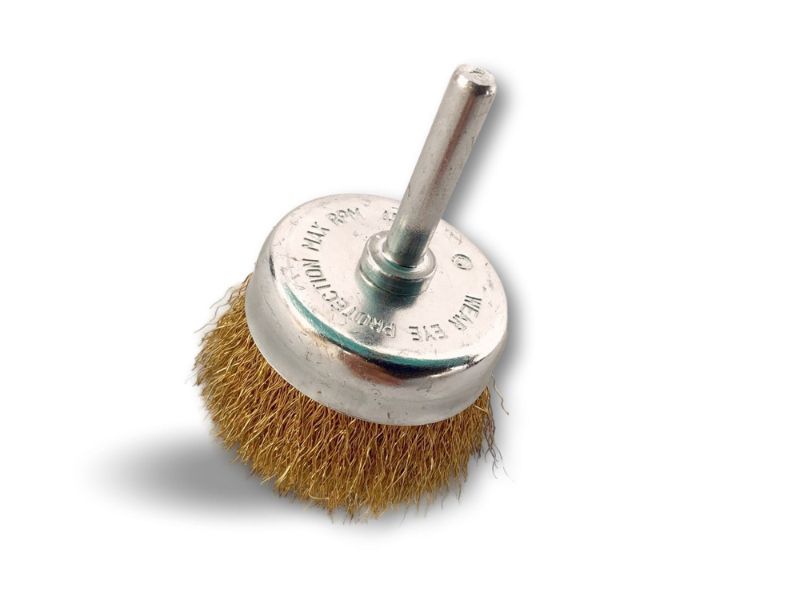 Brosses rotatives coupe sur tige | Laiton souple