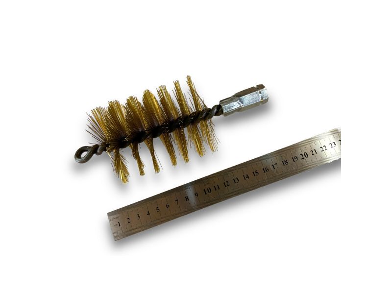 Brosse à tube PRO LAITON Ø 25 à 140 mm | Raccord M12*175 femelle – Image 8