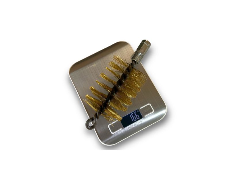 Brosse à tube PRO LAITON Ø 25 à 140 mm | Raccord M12*175 femelle – Image 7