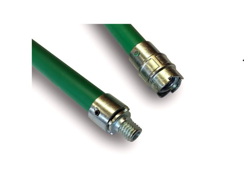 Canne de ramonage verte kiblok | Rallonge kit | Embout acier fileté M12*1,75mm – Image 4