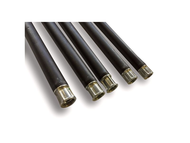 Canne de ramonage PPN noire | Rallonge de kit | Embout acier fileté M12*1,75mm – Image 3