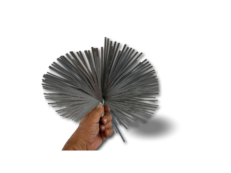 Hérisson acier rond | Embout acier fileté | Ramonage conduits non gainés – Image 10