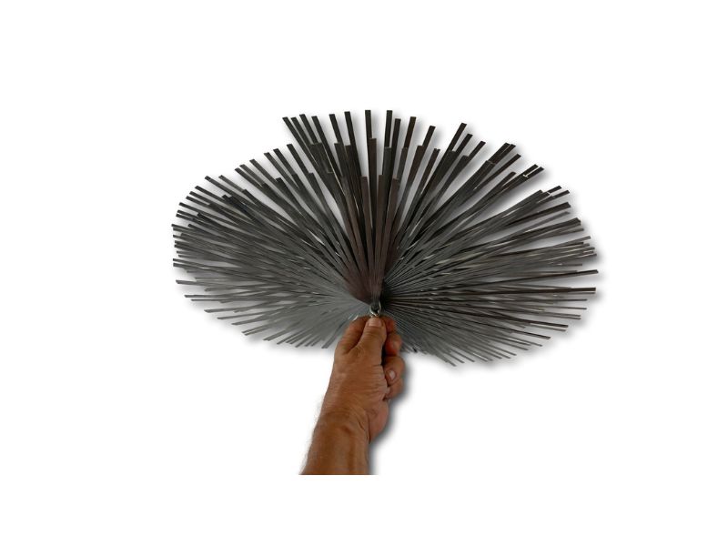 Hérisson acier rond | Embout acier fileté | Ramonage conduits non gainés – Image 7