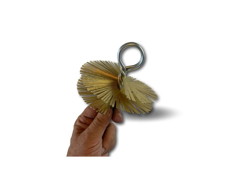 Hérisson acier rond | Embout acier fileté | Ramonage conduits non gainés – Image 13