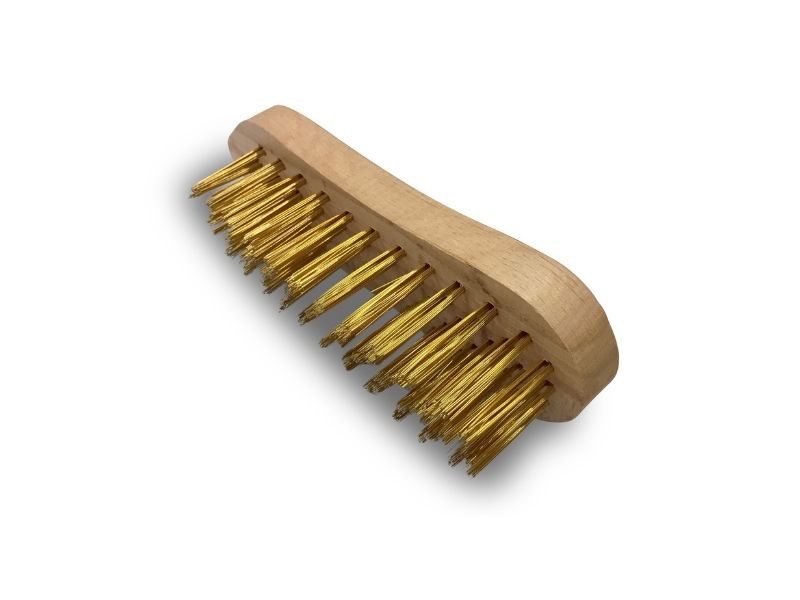 Brosse à main métallique | Type violon | Différents matériaux – Image 2