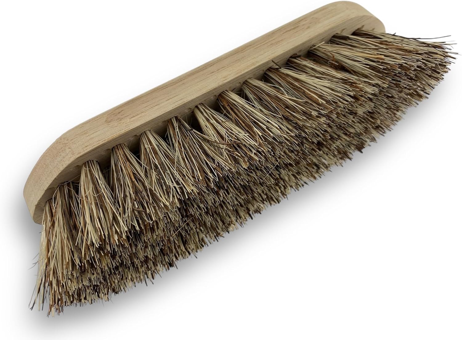 Brosse à crinière et queue en chiendent naturel - Monture bois de hêtre non vernis – Image 2