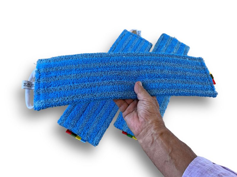 3 Franges Micro Easy pour Balai réservoir Carabao velcro | 100% Microfibre – Image 4