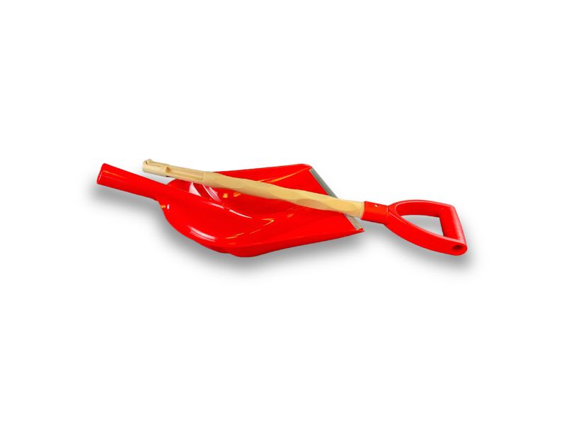 Pelle à neige légère et démontable plastique 25 cm | lame métallique – Image 3