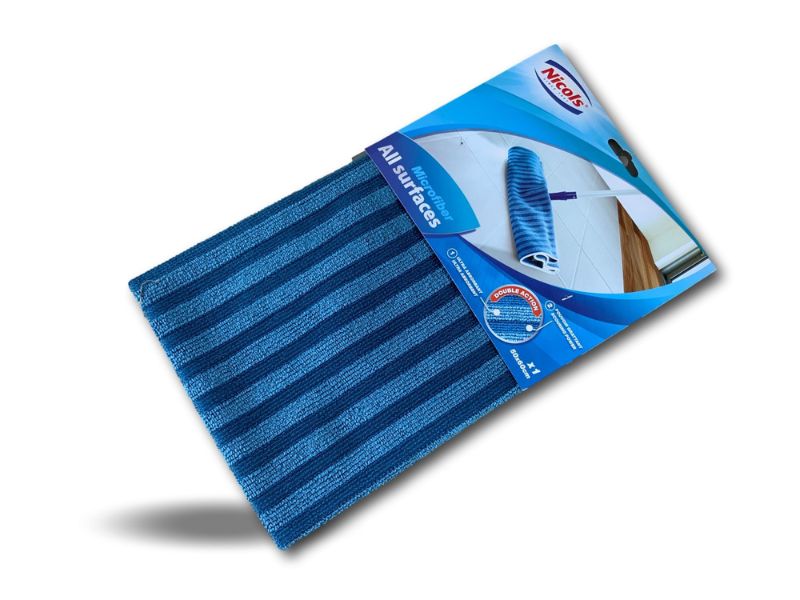 Serpillière microfibre sol 50x60 cm | Lavante dégraissante – Image 4