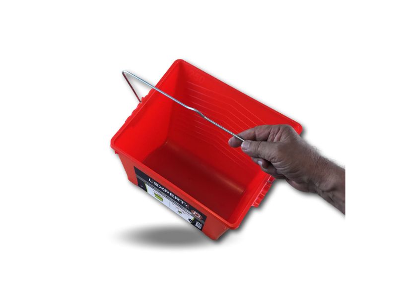 Seau peinture expert 250 rouge asymétrique plan incliné – Image 4