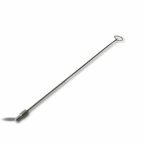 Tringle pour brosse à tube | acier inox | Adaptable raccord fileté | 80 cm