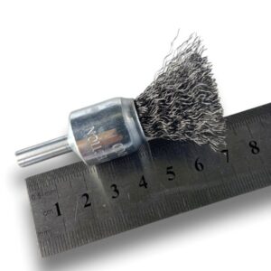 Alternative view of Brosse en bout sur tige | Forme pinceau | Fil ACIER souple | Diamètres variés
