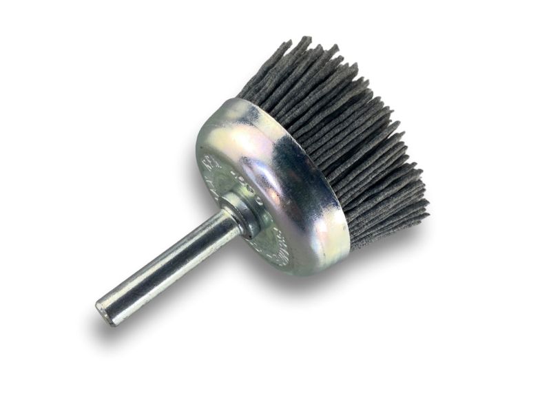 Brosse Circulaire sur Tige | NYLON abrasif grain 120 | Diamètres variés – Image 2