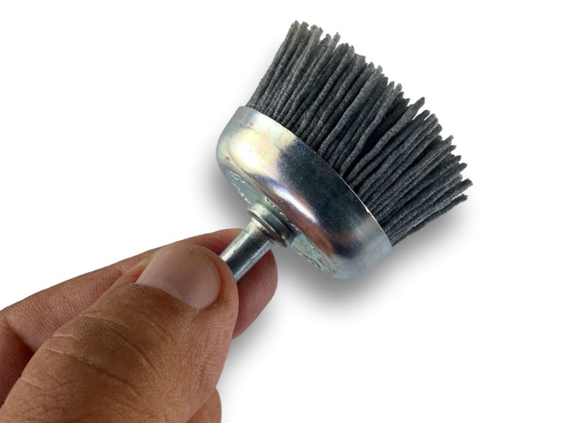 Brosse Circulaire sur Tige | NYLON abrasif grain 120 | Diamètres variés – Image 5