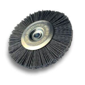 Alternative view of Brosse circulaire sur tige Ø 100 mm 1/2/3 rangs | NYLON abrasif grain 120